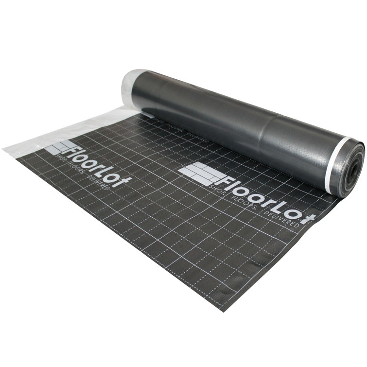 Floorlot Flooring Floorlot Lvt Black Luxury Vinyl Tile & Plank Flooring Underlayment With